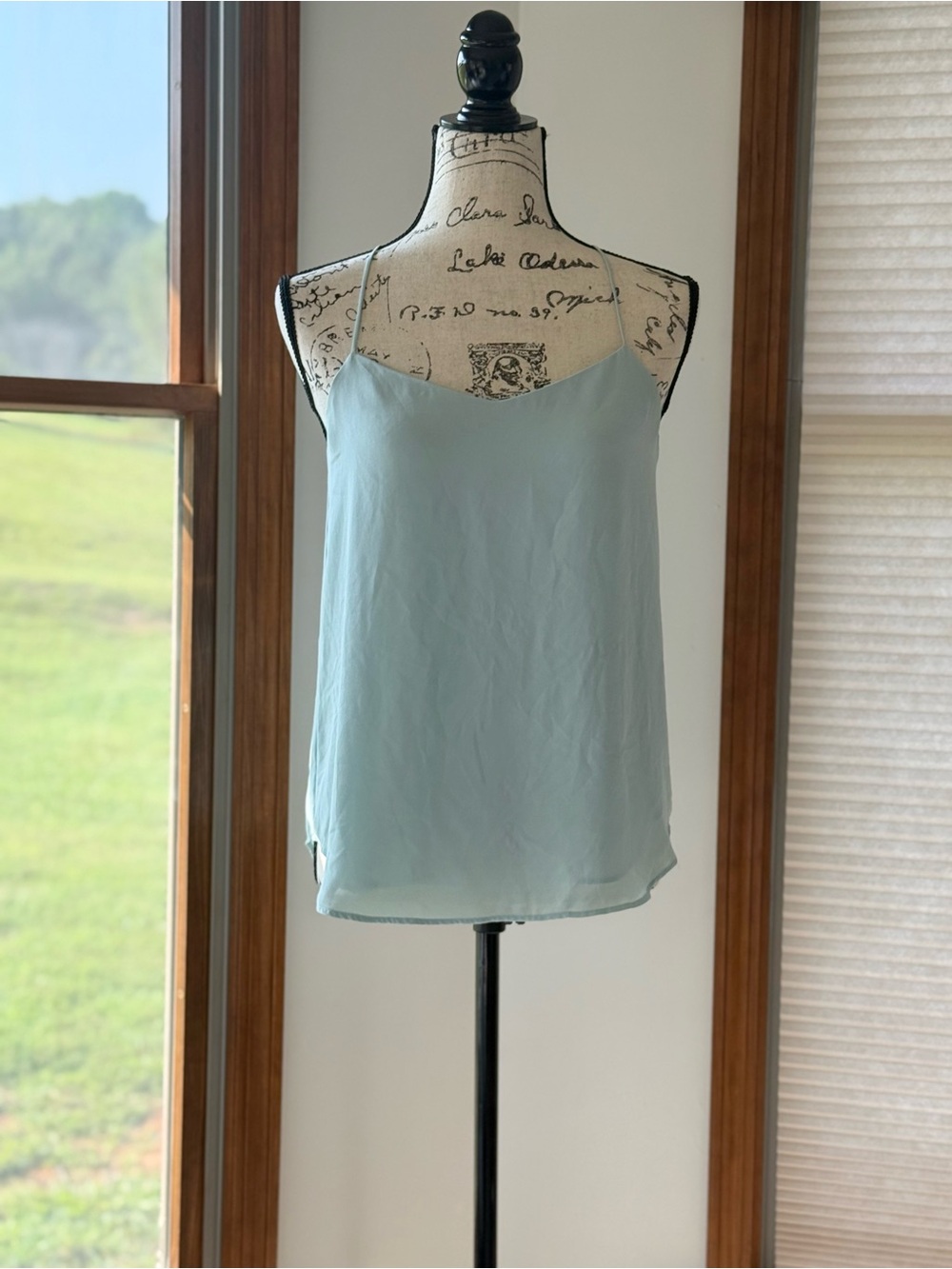 LOFT Pale Blue Spaghetti Strap Camisole
